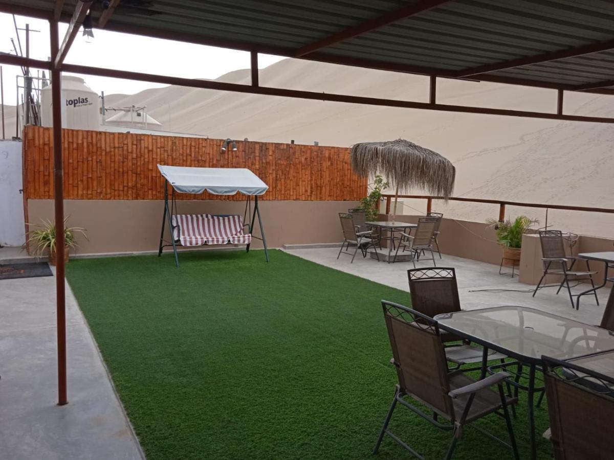 Hostal Huacachina Sunset Ica Eksteriør billede